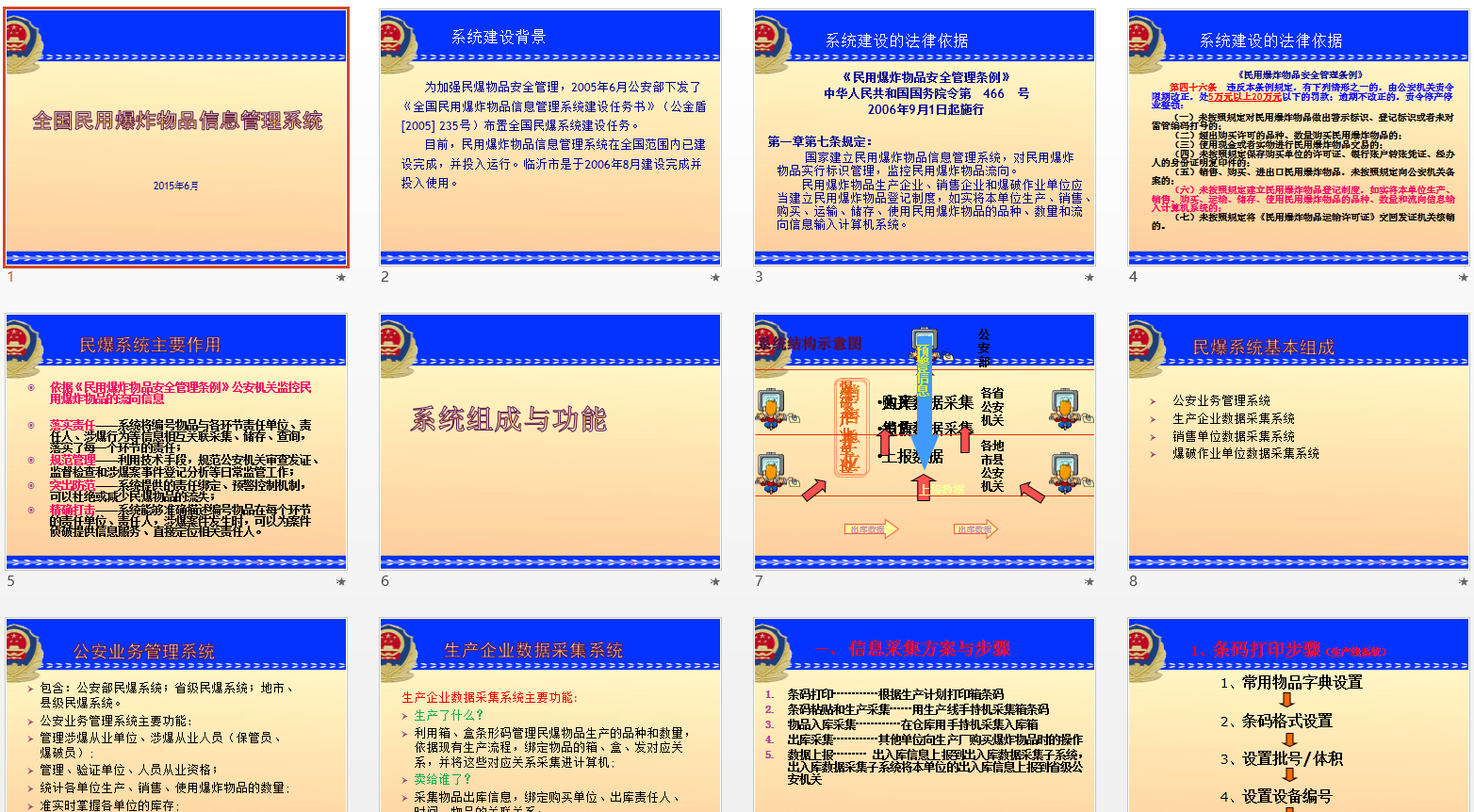 全国民用爆炸物品信息管理系统